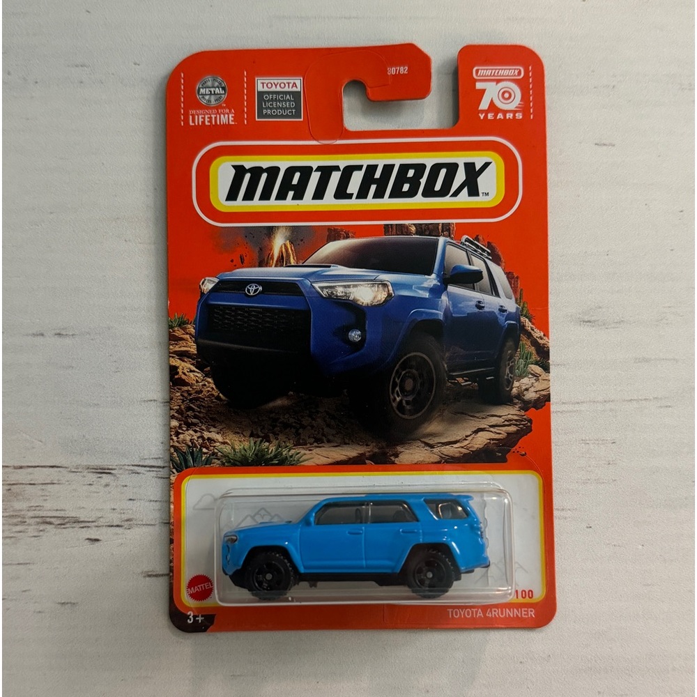 Voodoo Blue 4Runner Matchbox